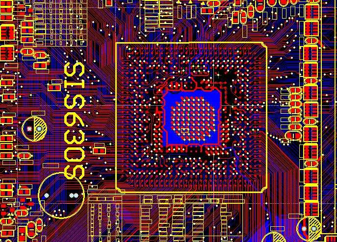主板和顯示卡pcb電路板層數的識別技巧