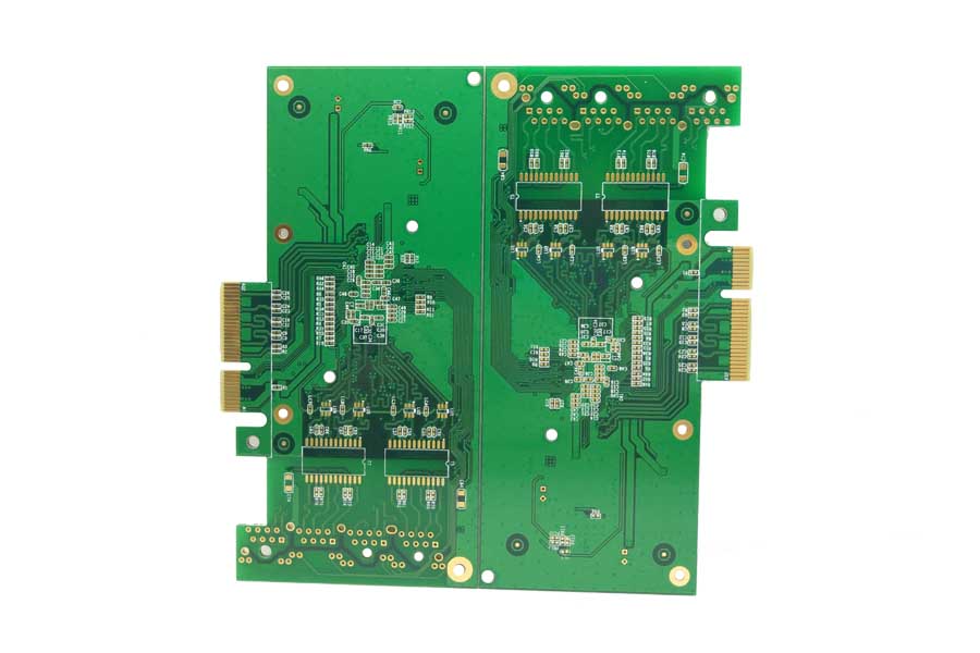 4層阻抗金手指電路板、物聯網、服務器、pcb線路板加工